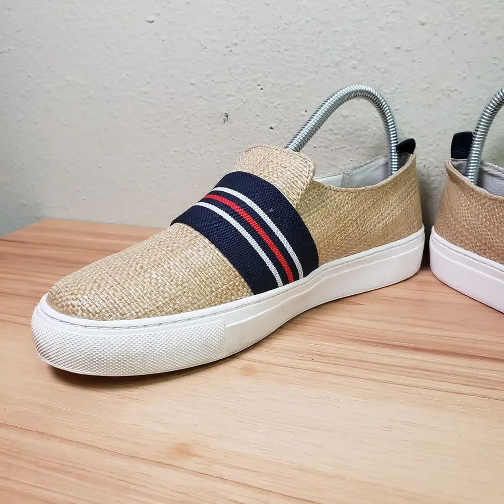 No brand tan woven